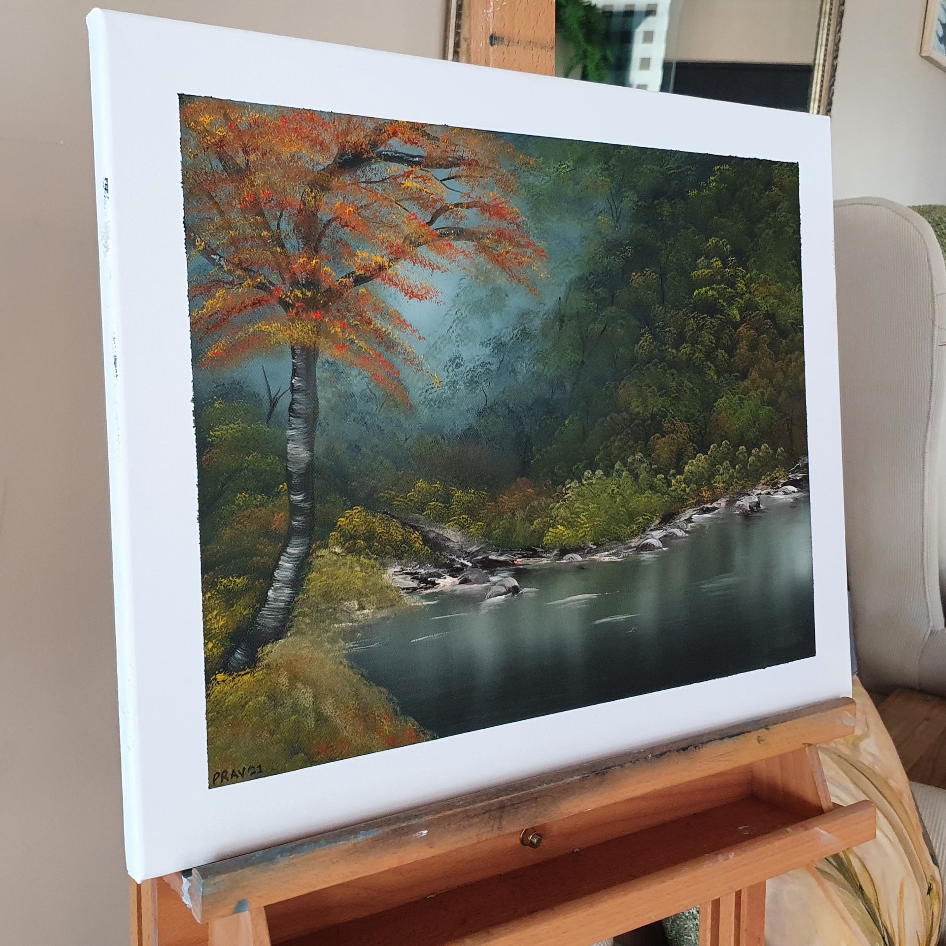 Morning Blush (51cm x 40,5cm x 3,5cm)