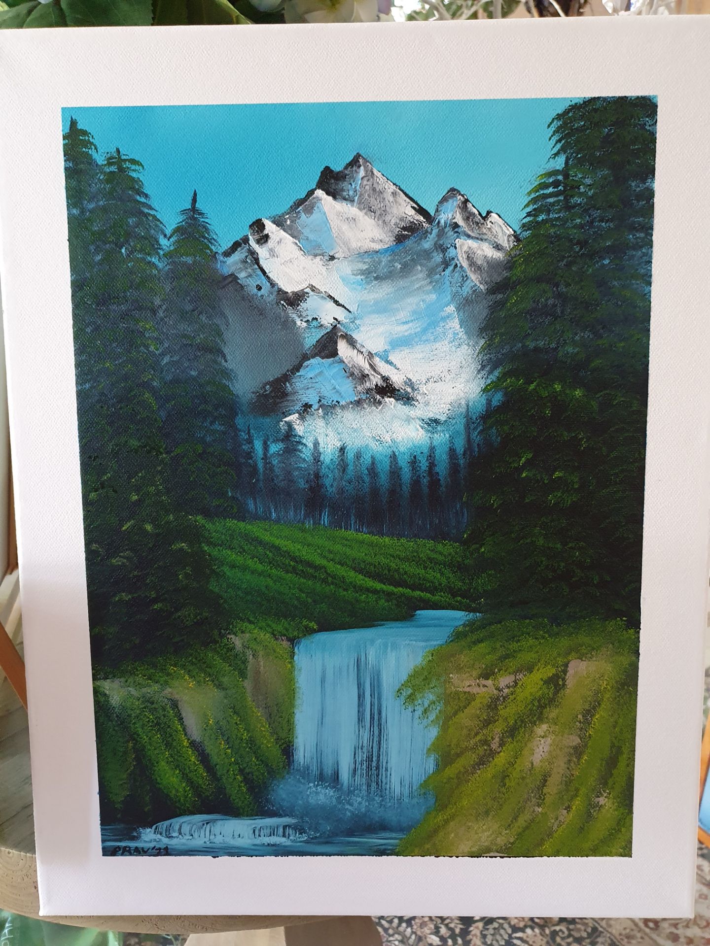 Mountain Redemption (45cm x 35,5cm x 1,5cm)