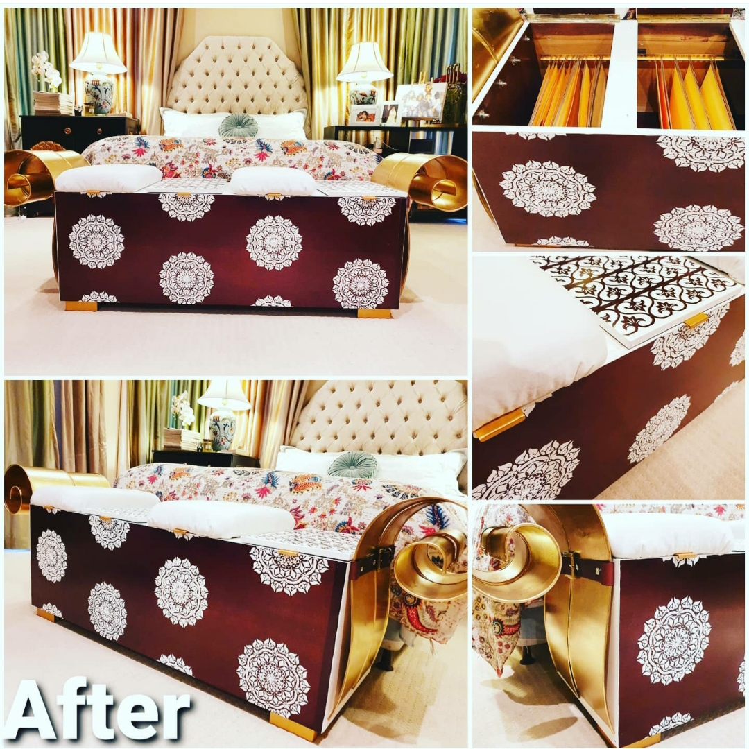 BOOKSHELF AND CUPBOARD -AFTER